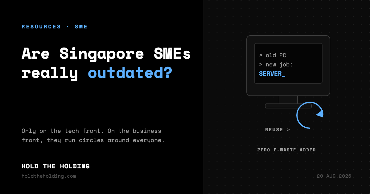 Cover: Are Singapore SMEs Really Outdated?