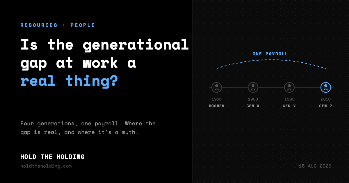 Cover: Is the Generational Gap in the Workplace a Real Thing?